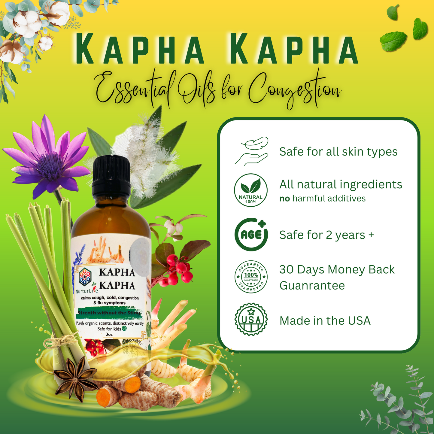 Essential Oil for Congestion